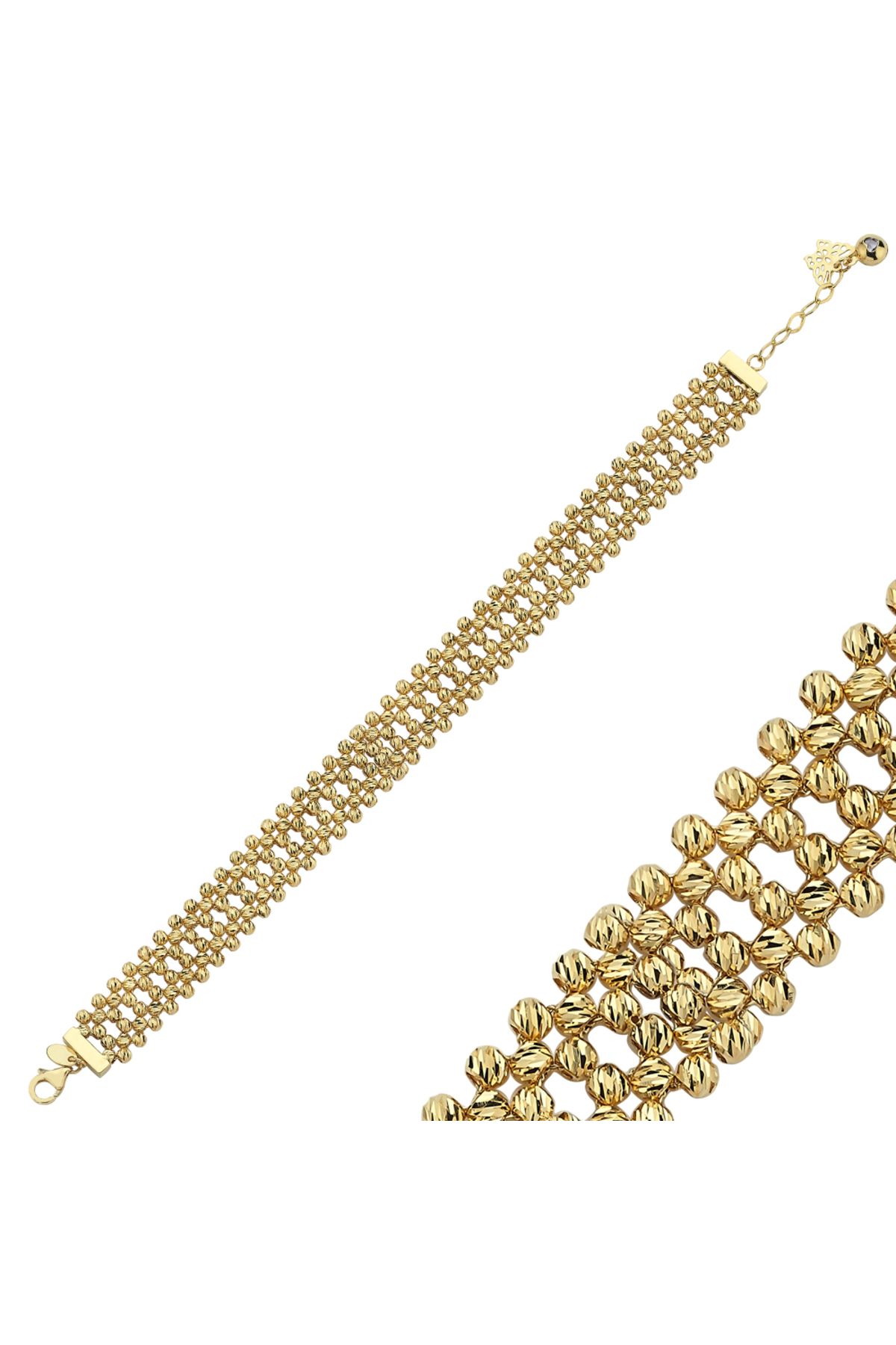 14 Ayar 10.85 Gram Dorika Altın Bileklik